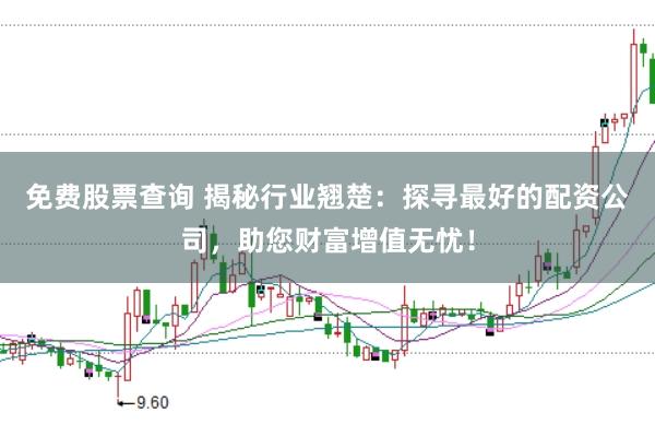免费股票查询 揭秘行业翘楚：探寻最好的配资公司，助您财富增值无忧！
