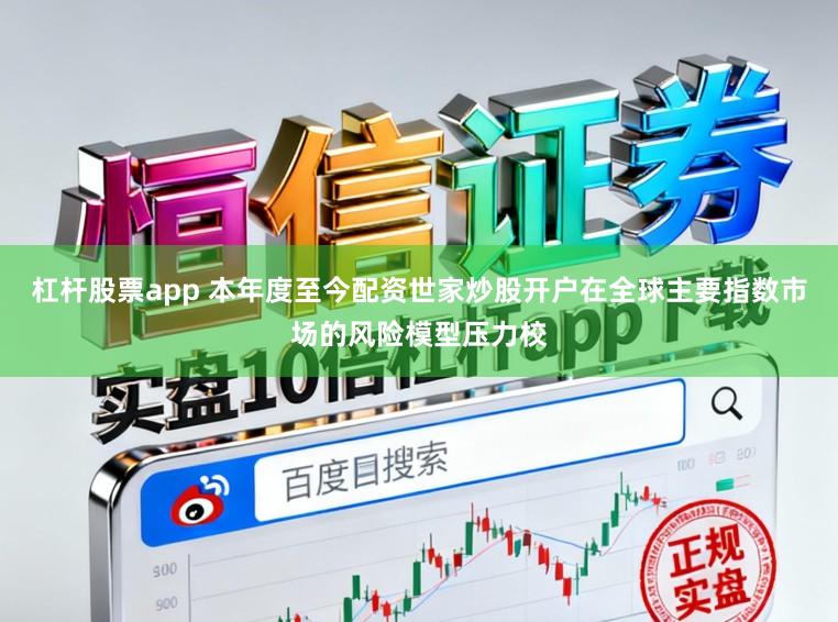 杠杆股票app 本年度至今配资世家炒股开户在全球主要指数市场的风险模型压力校