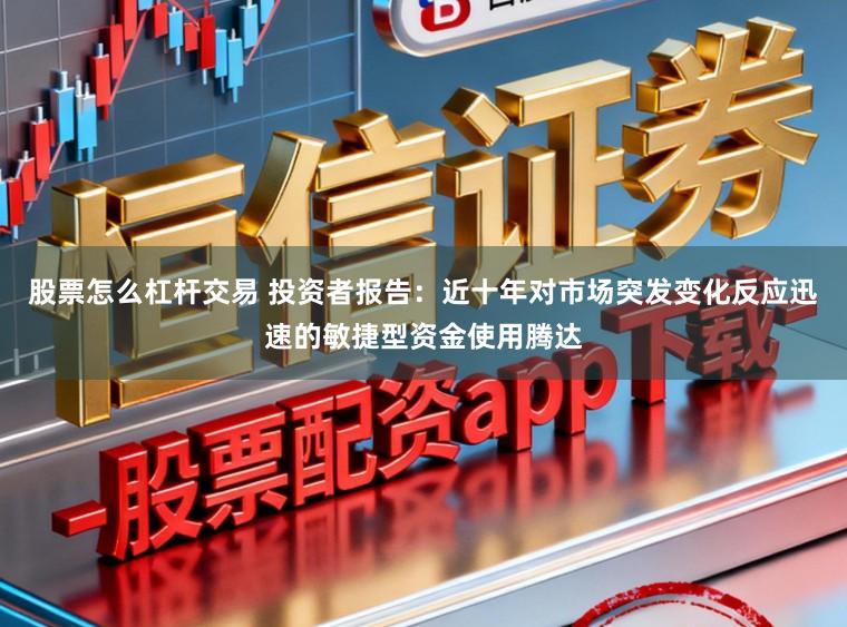 股票怎么杠杆交易 投资者报告：近十年对市场突发变化反应迅速的敏捷型资金使用腾达