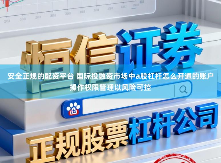 安全正规的配资平台 国际投融资市场中a股杠杆怎么开通的账户操作权限管理以风险可控