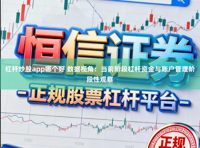 杠杆炒股app哪个好 数据视角:当前阶段杠杆资金与账户管理阶段性观察