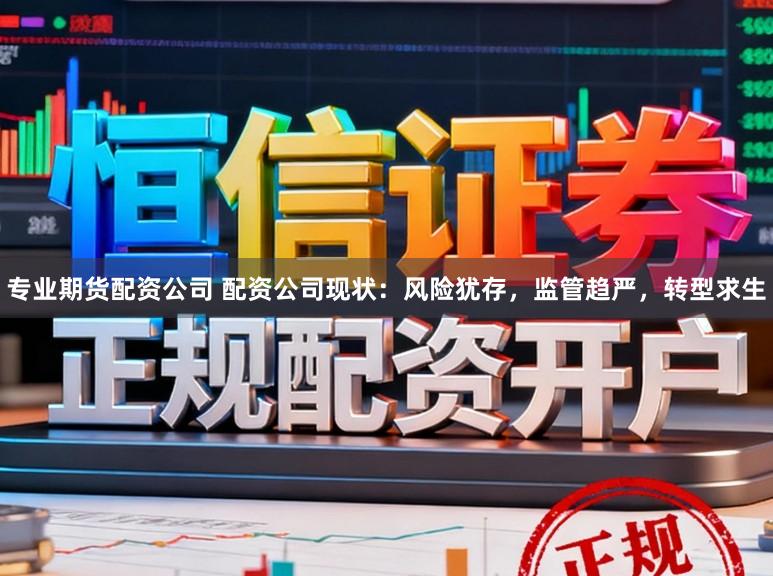 专业期货配资公司 配资公司现状：风险犹存，监管趋严，转型求生